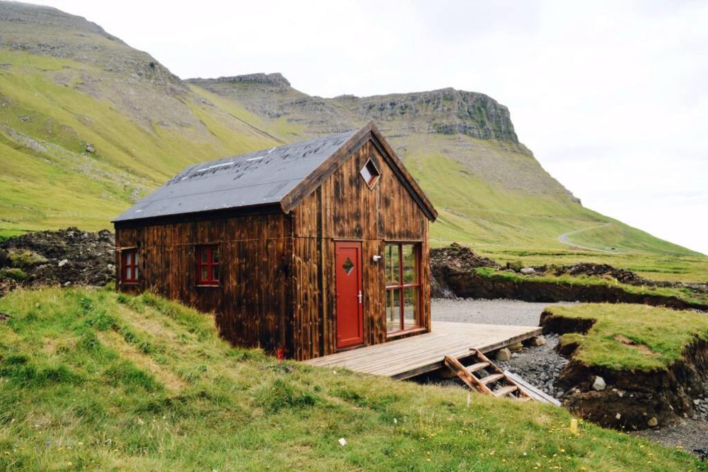 Mulafossur Cottage No 3 By Famous Waterfall In Gasadalur Luaran gambar